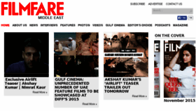 What Filmfareme.com website looked like in 2015 (8 years ago)