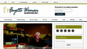 What Fayettewoman.com website looked like in 2015 (8 years ago)