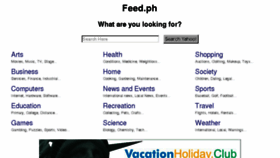 What Feed.ph website looked like in 2015 (8 years ago)