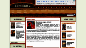 What Filmfilm.it website looked like in 2015 (8 years ago)