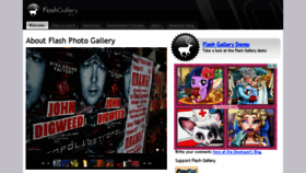 What Flashgallery.org website looked like in 2015 (8 years ago)