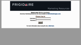 What Frigidaireimages.com website looked like in 2015 (8 years ago)