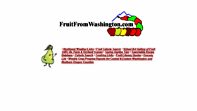 What Fruitfromwashington.com website looked like in 2015 (8 years ago)