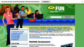 What Funportal.com website looked like in 2015 (8 years ago)