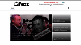 What Fezz.tv website looked like in 2015 (8 years ago)