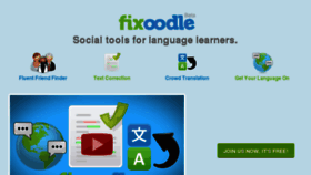 What Fixoodle.com website looked like in 2015 (8 years ago)