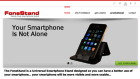 What Fonestand.com website looked like in 2015 (8 years ago)
