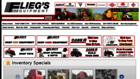 What Fliegsequipment.com website looked like in 2015 (9 years ago)