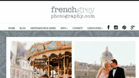 What Frenchgreyphotography.com website looked like in 2015 (8 years ago)