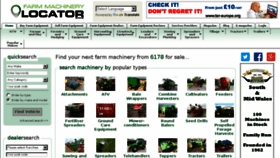 What Farmmachinerylocator.co.uk website looked like in 2015 (8 years ago)