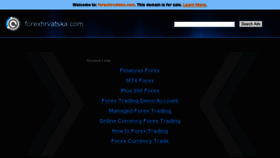 What Forexhrvatska.com website looked like in 2015 (8 years ago)