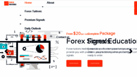 What Forextuitions.com website looked like in 2015 (8 years ago)