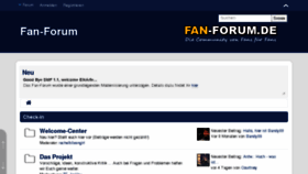 What Fan-forum.de website looked like in 2015 (8 years ago)