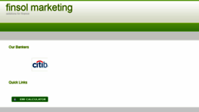 What Finsolmarketing.com website looked like in 2015 (8 years ago)