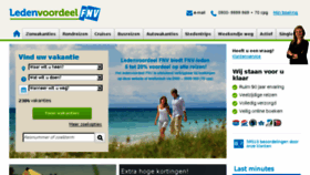 What Fnv-voordeelvakanties.nl website looked like in 2015 (8 years ago)