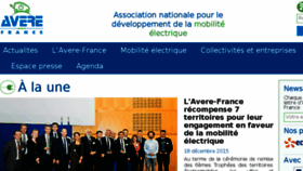 What France-mobilite-electrique.fr website looked like in 2015 (8 years ago)
