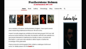 What Frobson.co.uk website looked like in 2015 (8 years ago)