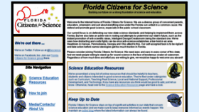What Flascience.org website looked like in 2015 (9 years ago)