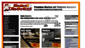 What Fliesendiscount-shop.de website looked like in 2016 (8 years ago)