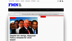 What Fakemalaysianews.com website looked like in 2016 (8 years ago)