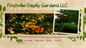 What Finchvilledaylily.com website looked like in 2016 (8 years ago)