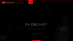 What Fxoneshot.com website looked like in 2016 (8 years ago)