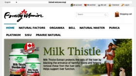 What Familyvitamin.com website looked like in 2016 (9 years ago)