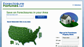 What Foreclosurefortunes.net website looked like in 2016 (8 years ago)