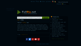 What Fullrip.net website looked like in 2016 (8 years ago)