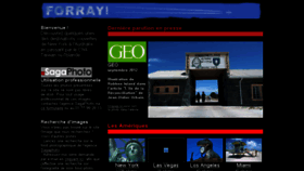 What Forray.com website looked like in 2016 (8 years ago)
