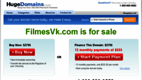 What Filmesvk.com website looked like in 2016 (8 years ago)