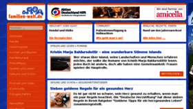 What Familien-welt.de website looked like in 2016 (8 years ago)