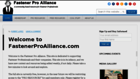 What Fastenerproalliance.com website looked like in 2016 (8 years ago)