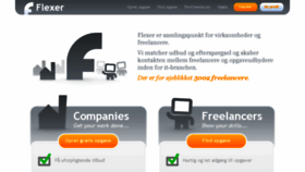 What Flexer.dk website looked like in 2016 (8 years ago)