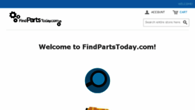 What Findpartstoday.com website looked like in 2016 (8 years ago)