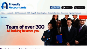 What Friendly-accountants.com website looked like in 2016 (8 years ago)