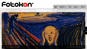 What Fotokon.com website looked like in 2016 (8 years ago)