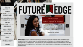 What Futureedge.in website looked like in 2016 (8 years ago)
