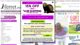 What Ferret.com website looked like in 2016 (8 years ago)