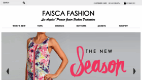 What Faiscafashion.com website looked like in 2016 (8 years ago)