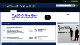 What Forumvojnik.com website looked like in 2016 (8 years ago)