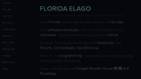What Floridaelago.com website looked like in 2016 (8 years ago)