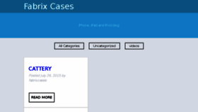 What Fabrixcases.com website looked like in 2016 (8 years ago)