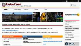 What Fermisiracusa.it website looked like in 2016 (8 years ago)