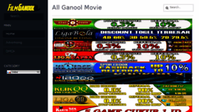 What Film-ganool.com website looked like in 2016 (8 years ago)