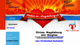 What Flirtenmagdeburg.de website looked like in 2016 (9 years ago)