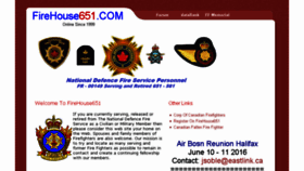What Firehouse651.com website looked like in 2016 (8 years ago)