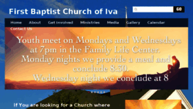What Firstbaptistiva.org website looked like in 2016 (8 years ago)