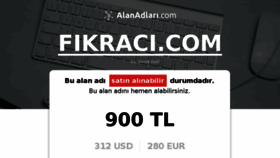 What Fikraci.com website looked like in 2016 (8 years ago)