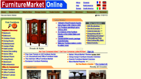 What Furniture-market.org website looked like in 2016 (8 years ago)